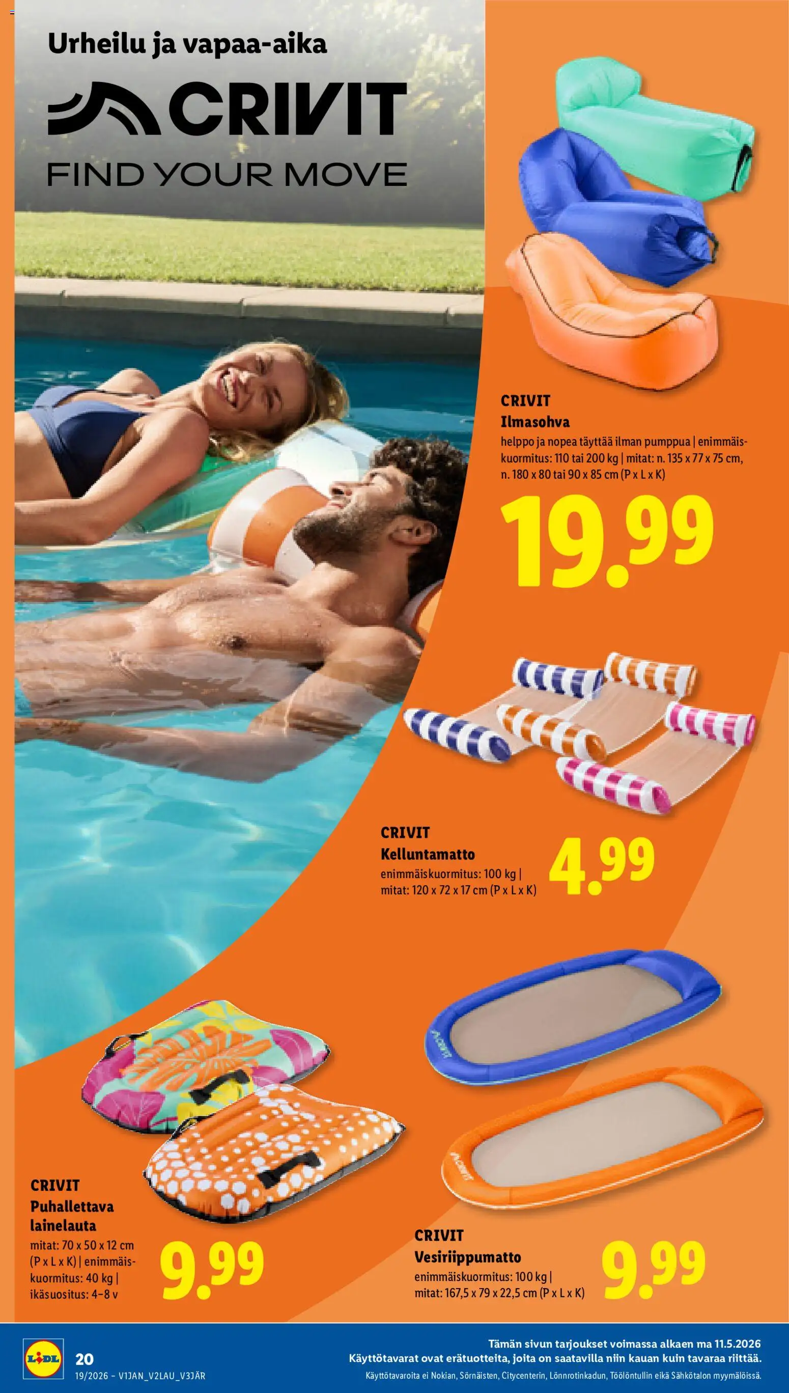 Lidl tarjoukset – voimassa 07.05.2026 alkaen | Sivu: 26