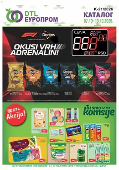 Europrom katalog - pregled Europrom kataloga - važi od 07.10.2026