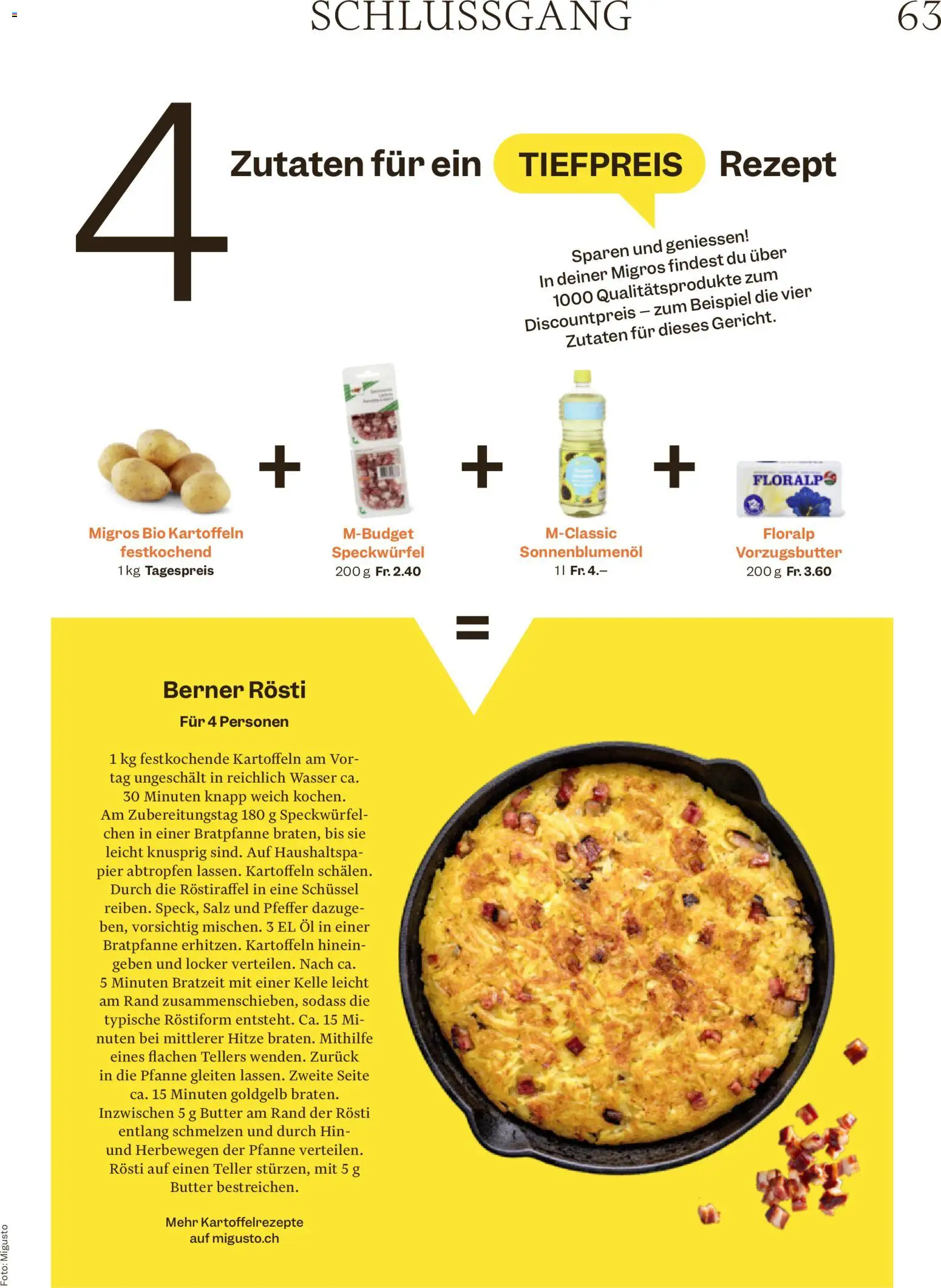 Migros aktionen Magazine – gültig ab 14.10.2026 | Seite: 63