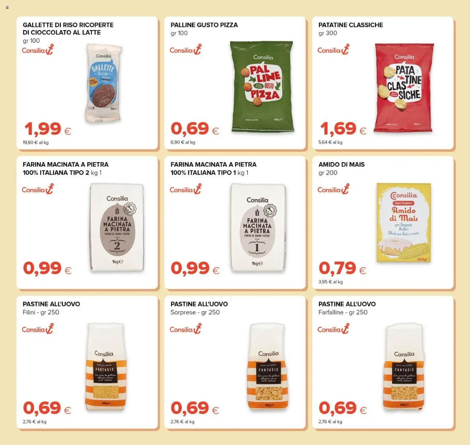 Volantino Oasi del 21/10/2026 | Pagina: 15 | Prodotti: Farina, Gallette, Mais, Dolci