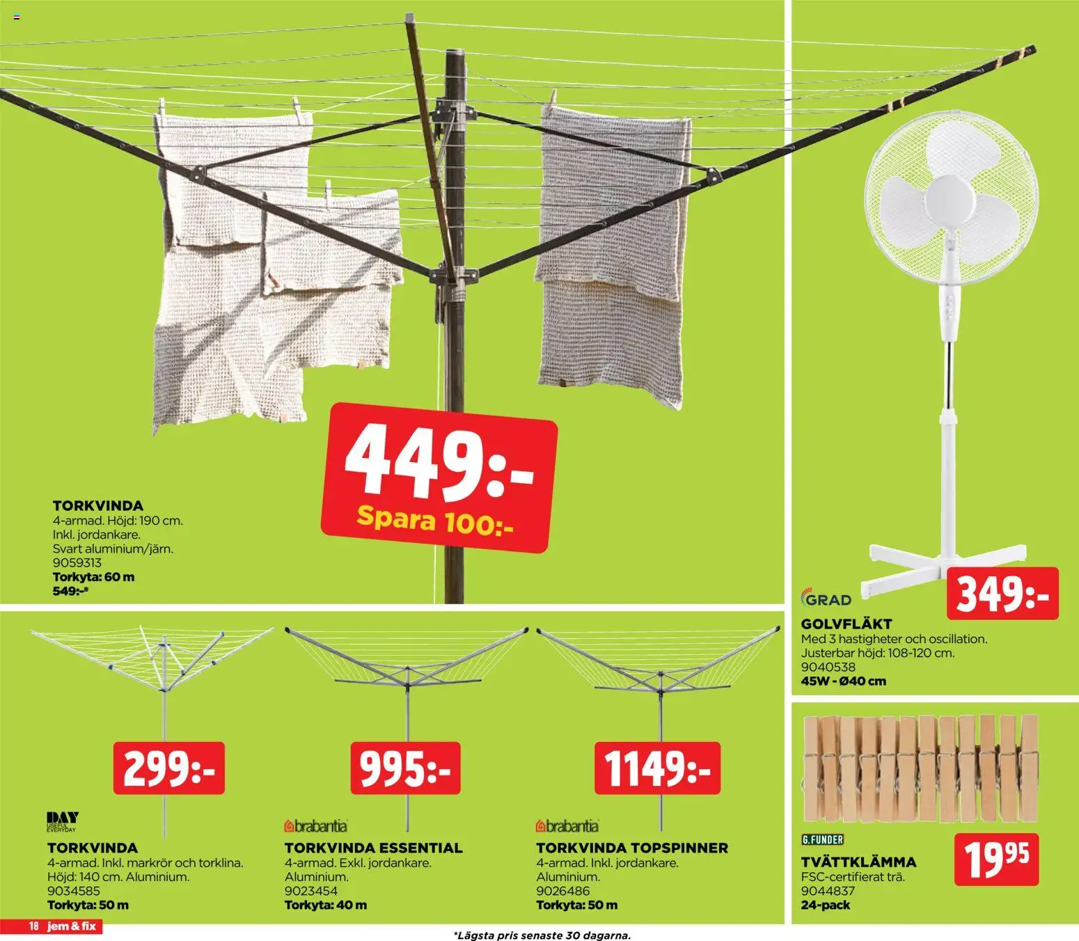 Jem & Fix reklamblad aktuell från 03.05.2026 | Sida: 18