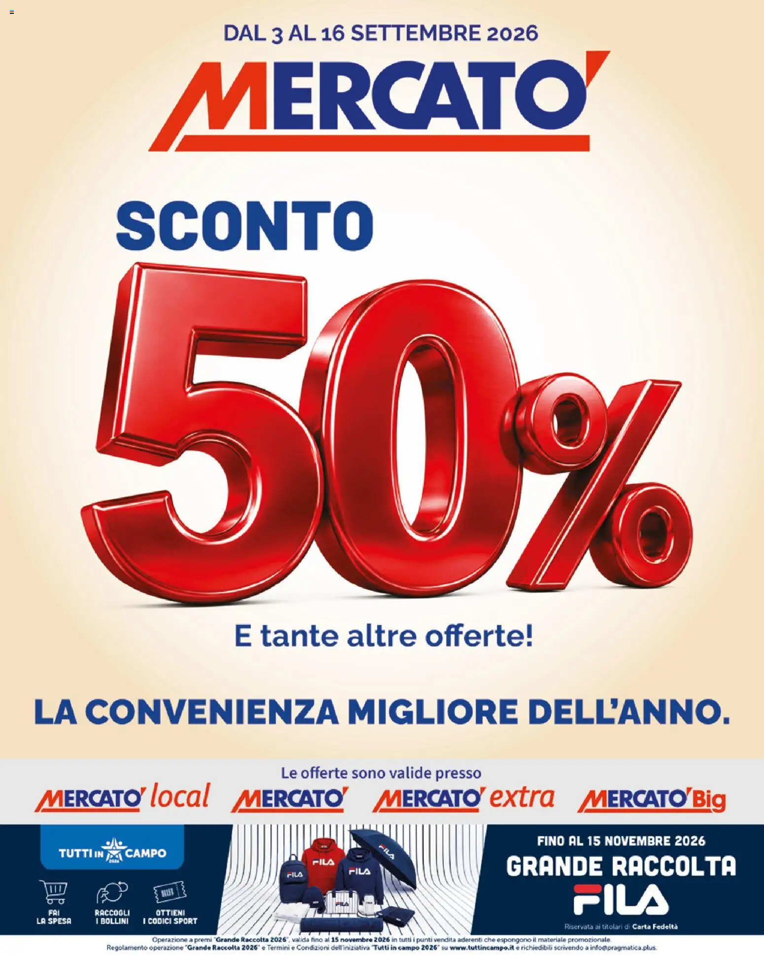 Volantino Mercatò del 03/09/2026 | Pagina: 1