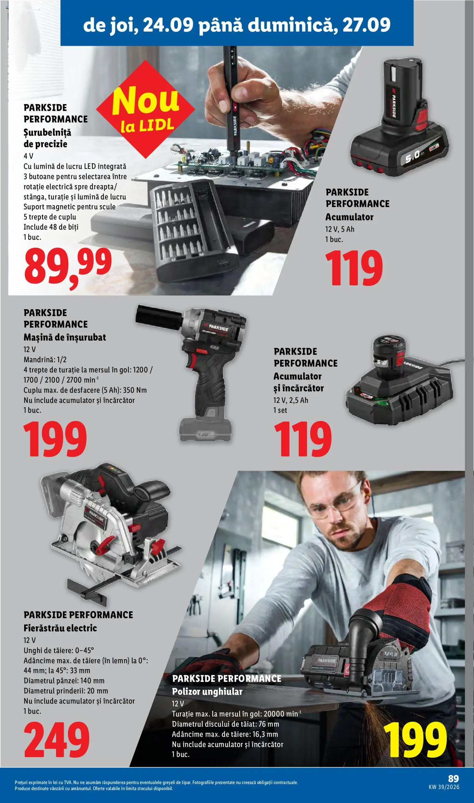 Noul catalog Lidl – valabil de la 21.09.2026 | Pagină: 89