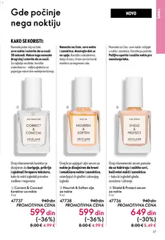 Oriflame katalog April Maj 2026 - pregled Oriflame kataloga - važi od 22.04.2026 | Strana: 37 | Proizvode: Šminka, Korektor, Ulje