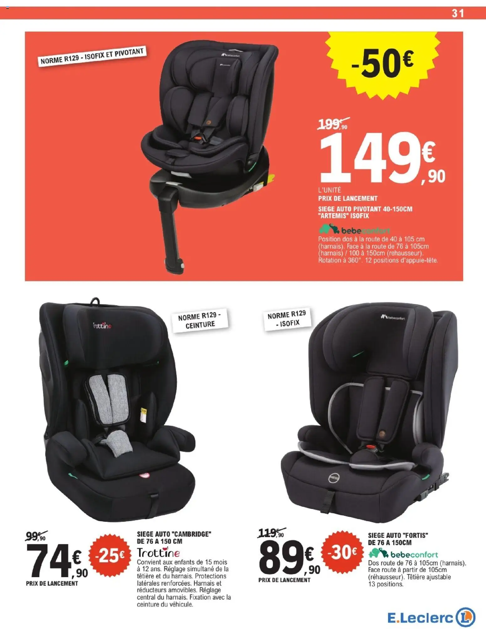 {H1} | Page: 31 | Produits: Ceinture, Siège auto
