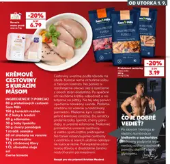 Kaufland SK szórólap - amely érvényes a következő dátumtól: 2026.09.01. | Oldal: 35 | Termékek: Protein, Vas, Penne, Tej
