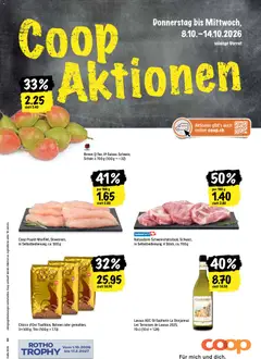 Coop aktionen ab 08.10.2026 gültig