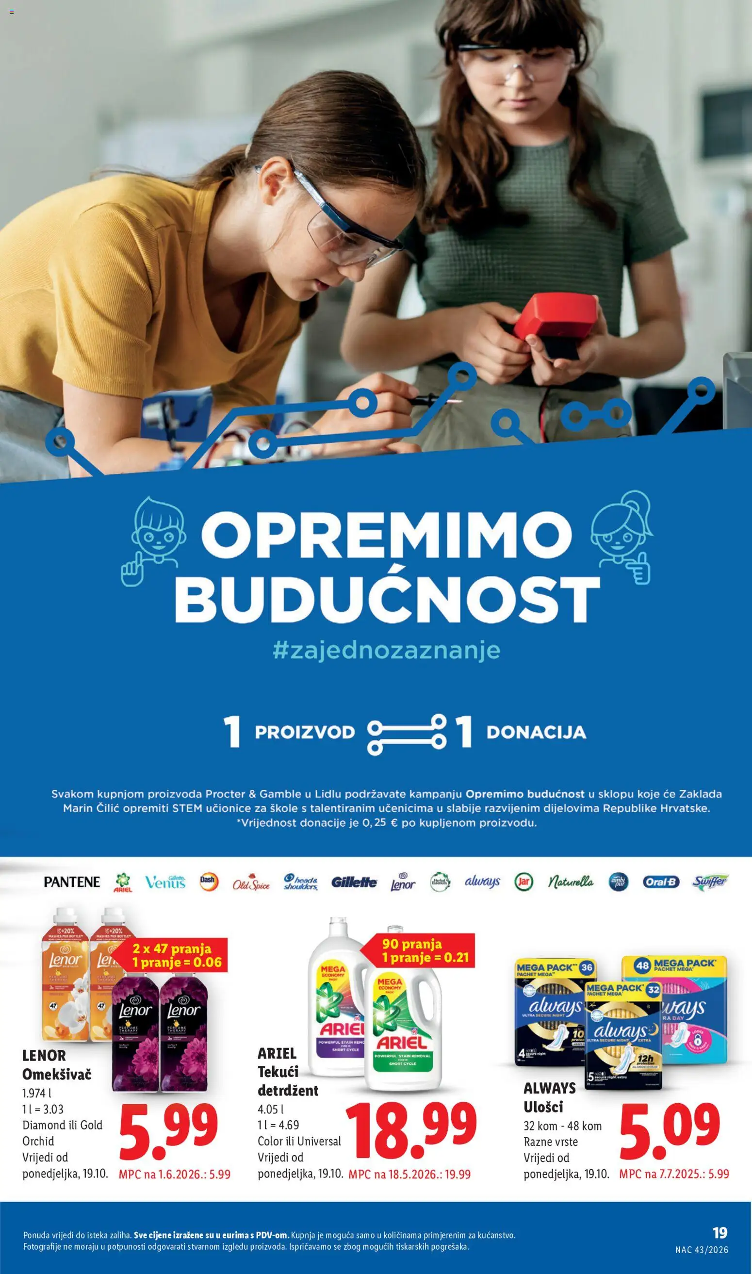 Lidl katalog | vrijedi od 19.10.2026 | Stranica: 19