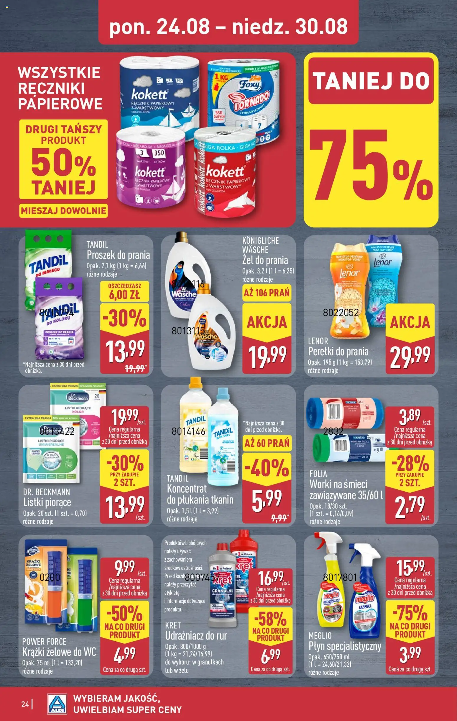 Aldi Polsko leták od 24.08.2026 | Strana: 24