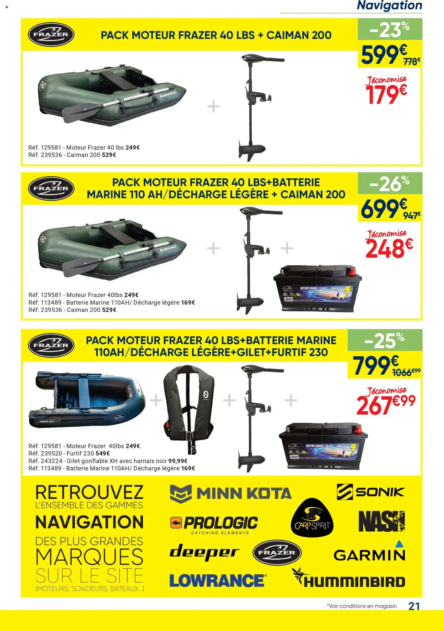 {H1} | Page: 21 | Produits: Navigation, Batterie, Gilet