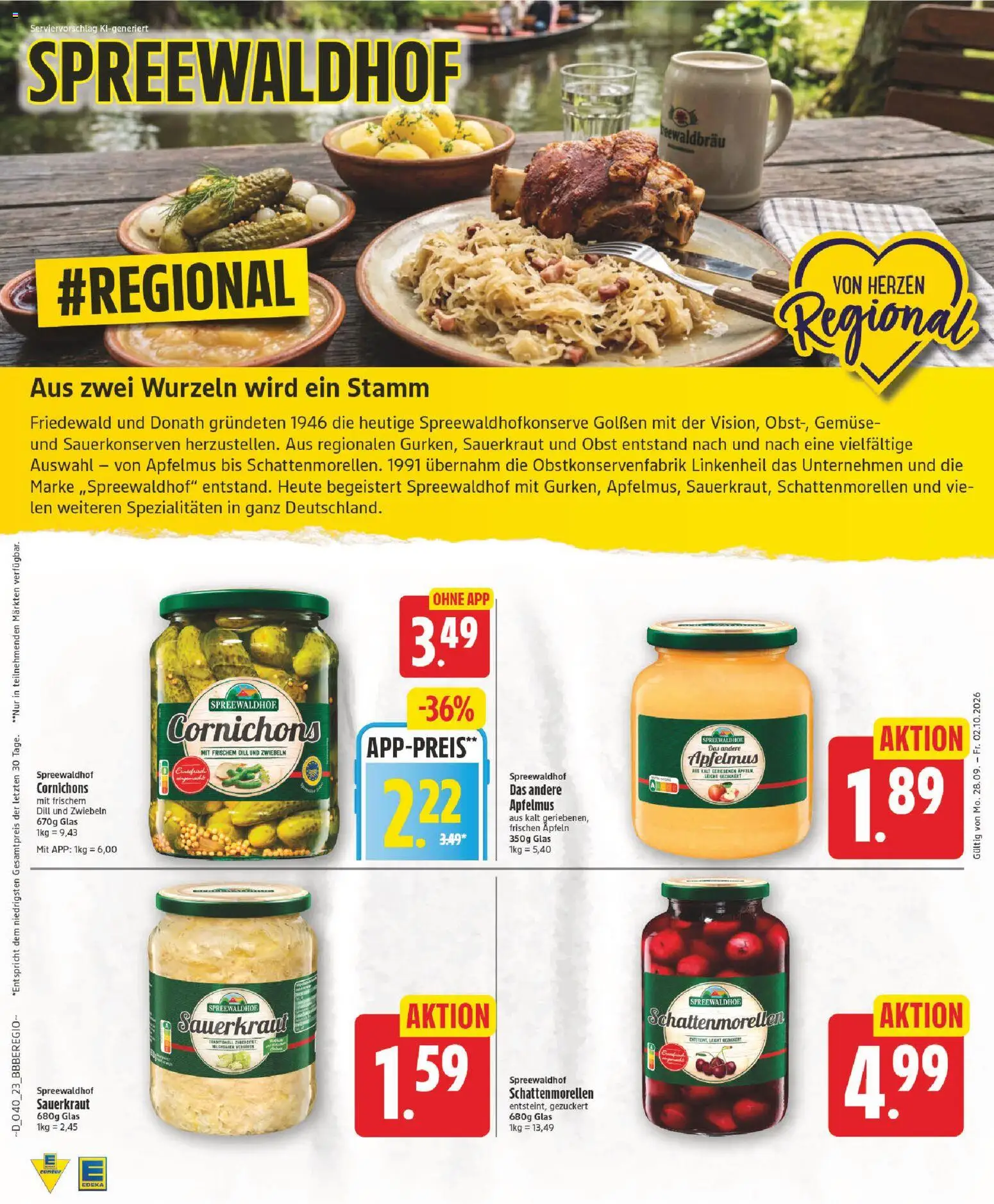 Edeka Prospekt – gültig ab 28.09.2026 | Seite: 23