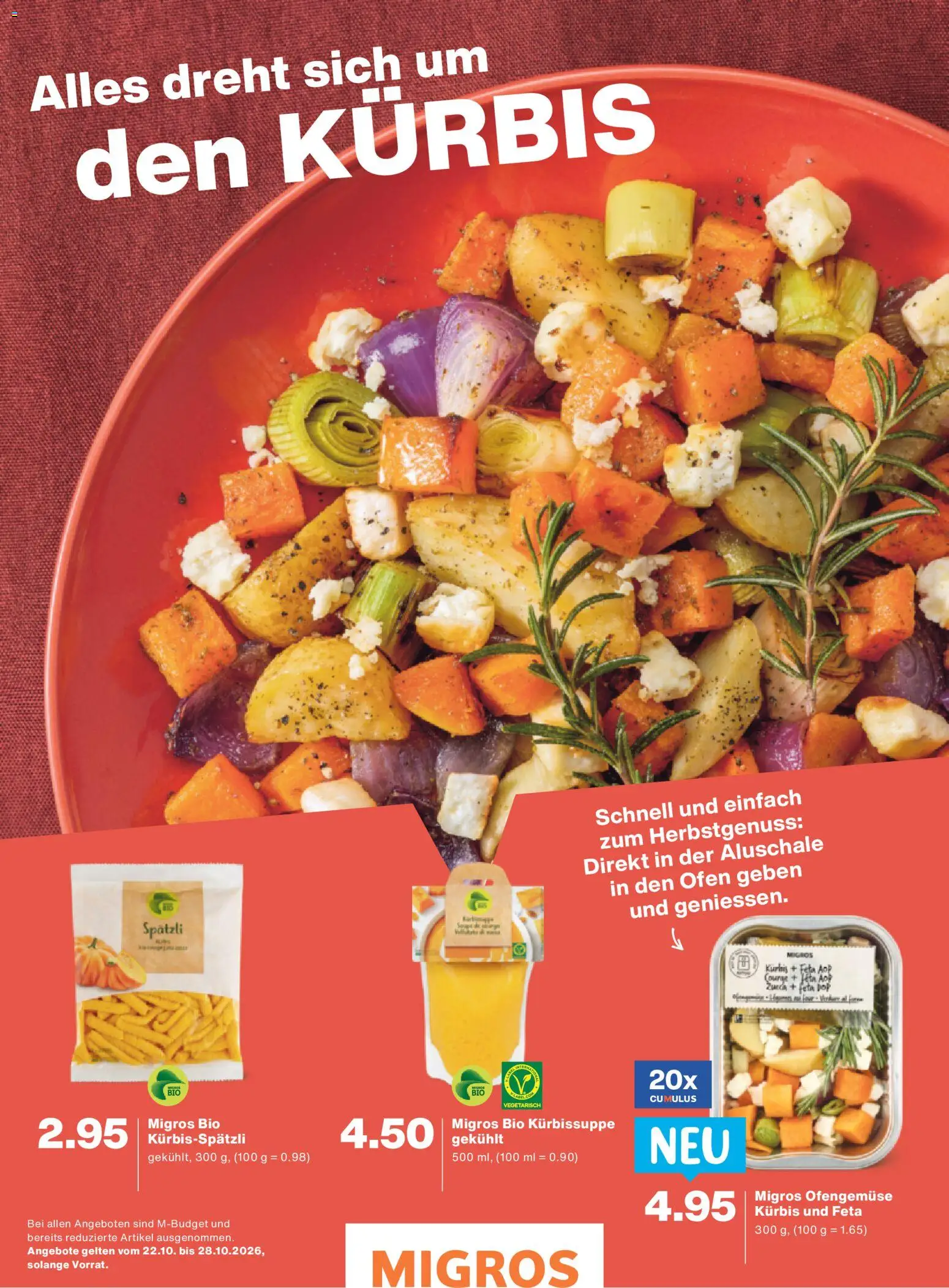 Migros aktionen Magazine – gültig ab 21.10.2026 | Seite: 4