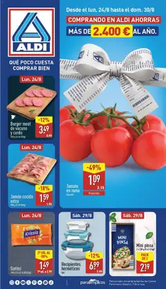 Vista previa Aldi folleto Baleares válido desde el 24/08/2026