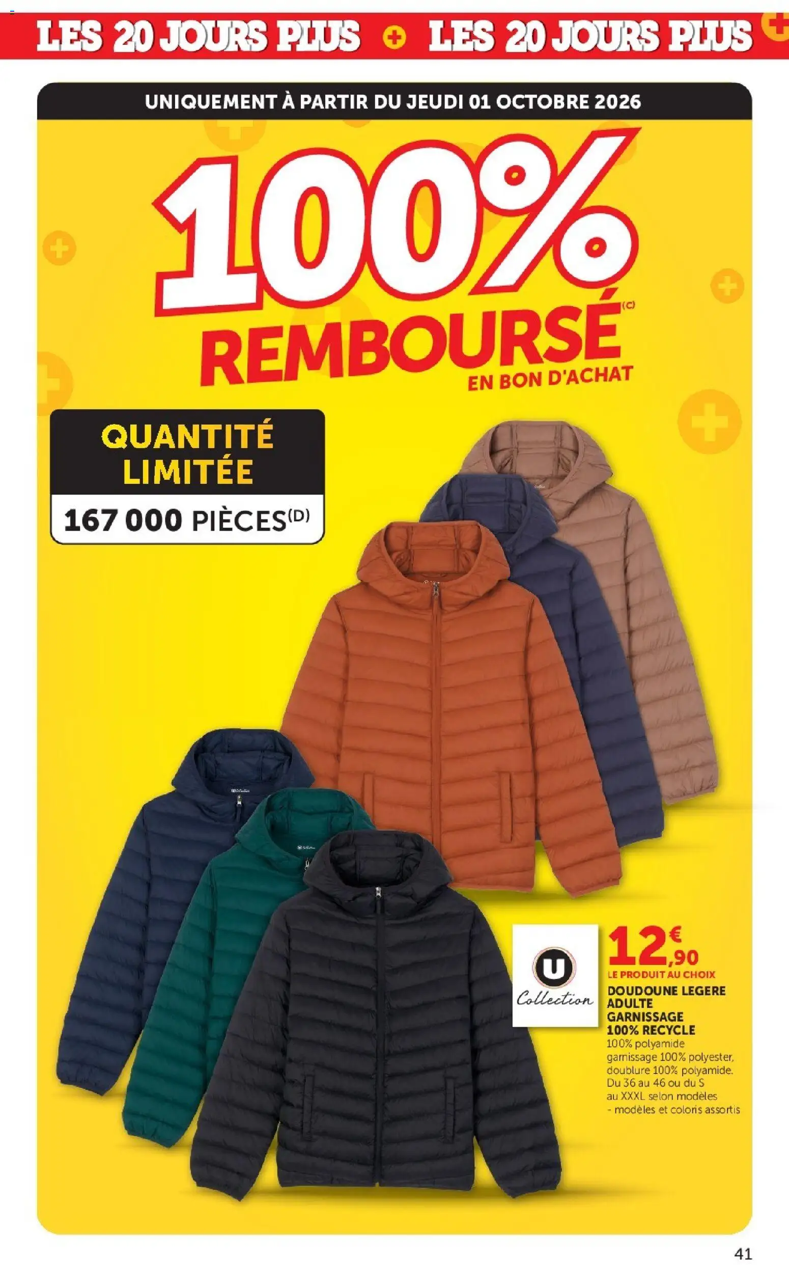 {H1} | Page: 41 | Produits: Doudoune legere, Doudoune