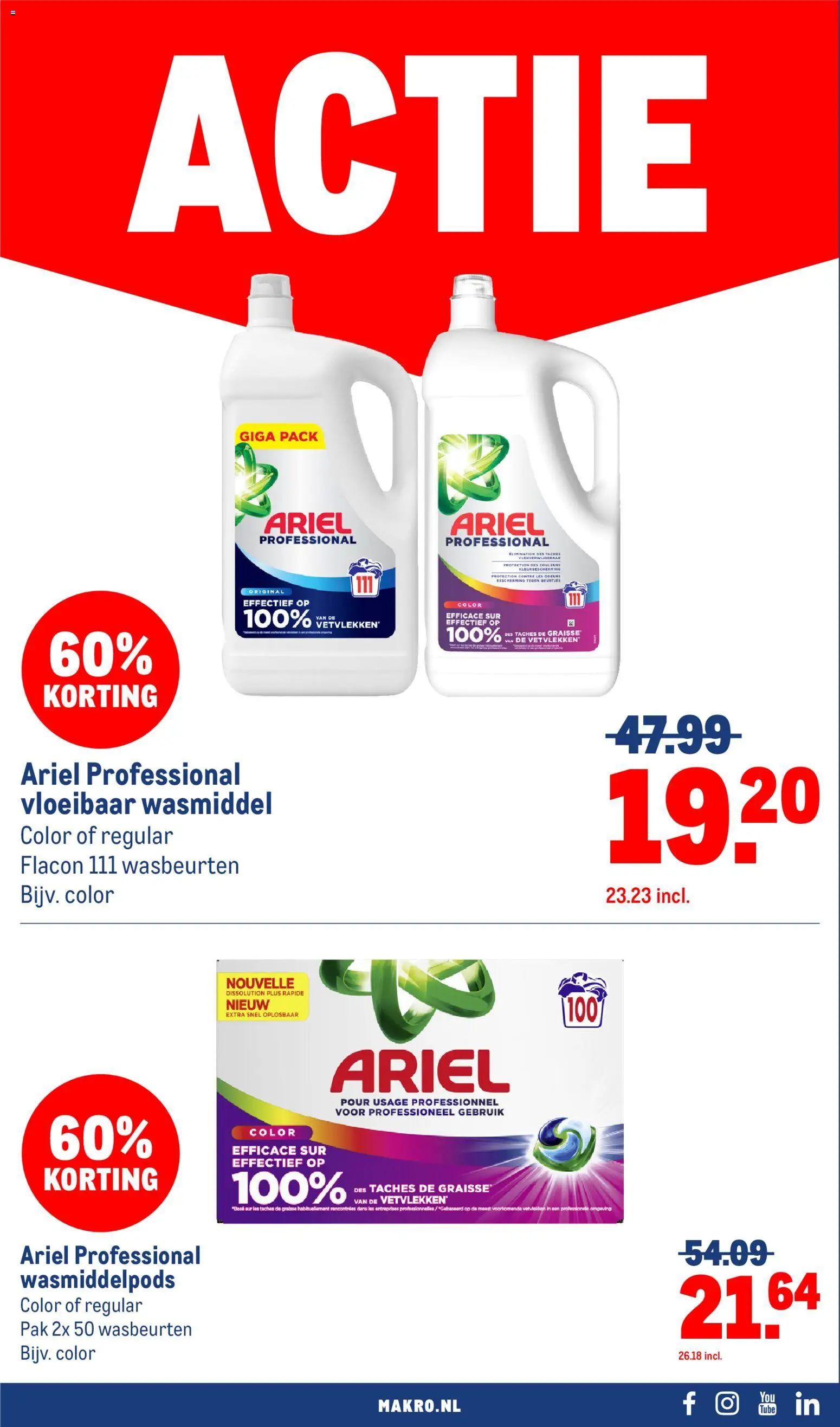 {H1} | Pagina: 43 | Producten: Vloeibaar wasmiddel, Wasmiddel
