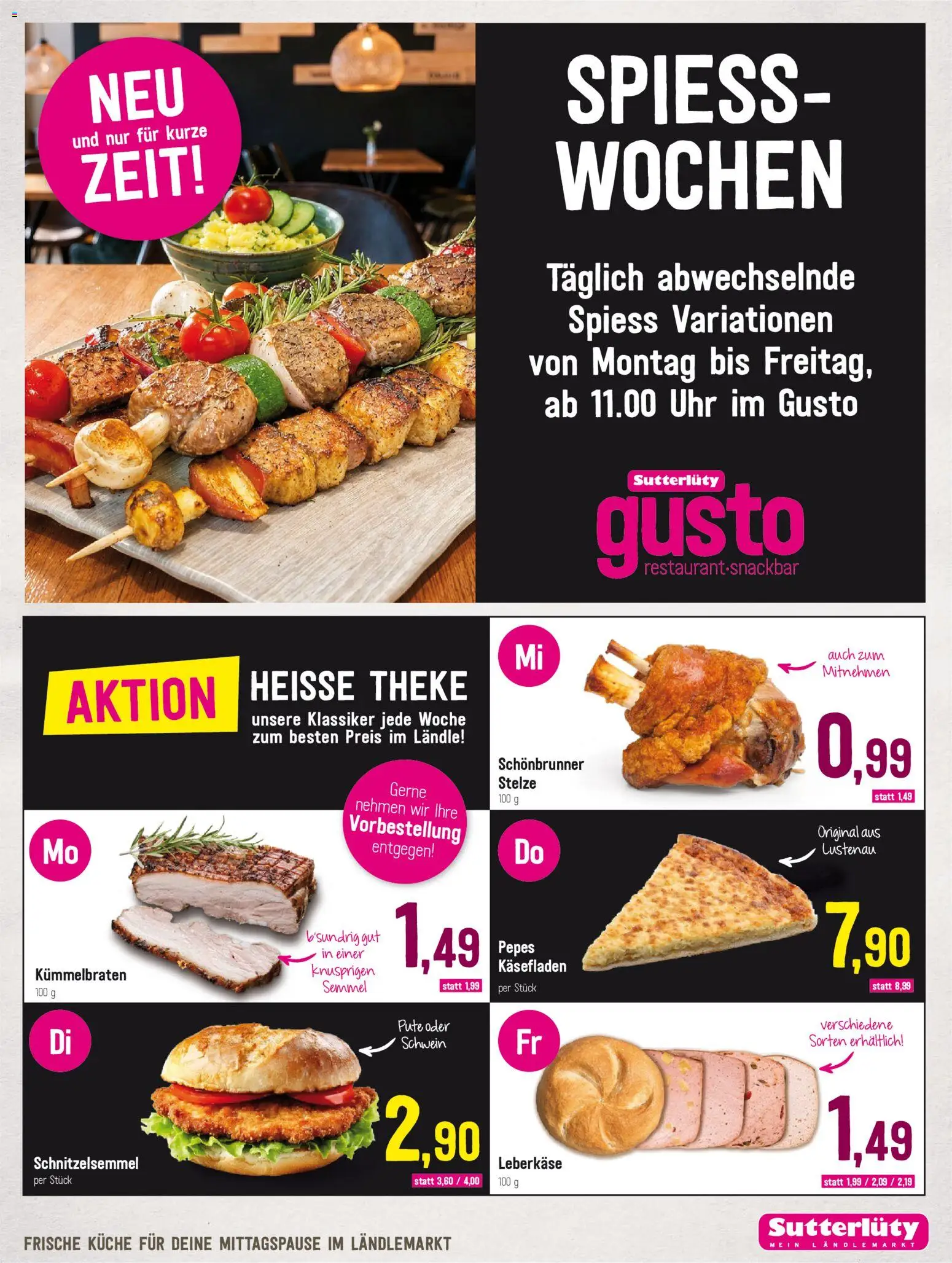 Sutterlüty Flugblatt gültig ab 04.06.2026 | Seite: 9 | Produkte: Uhr