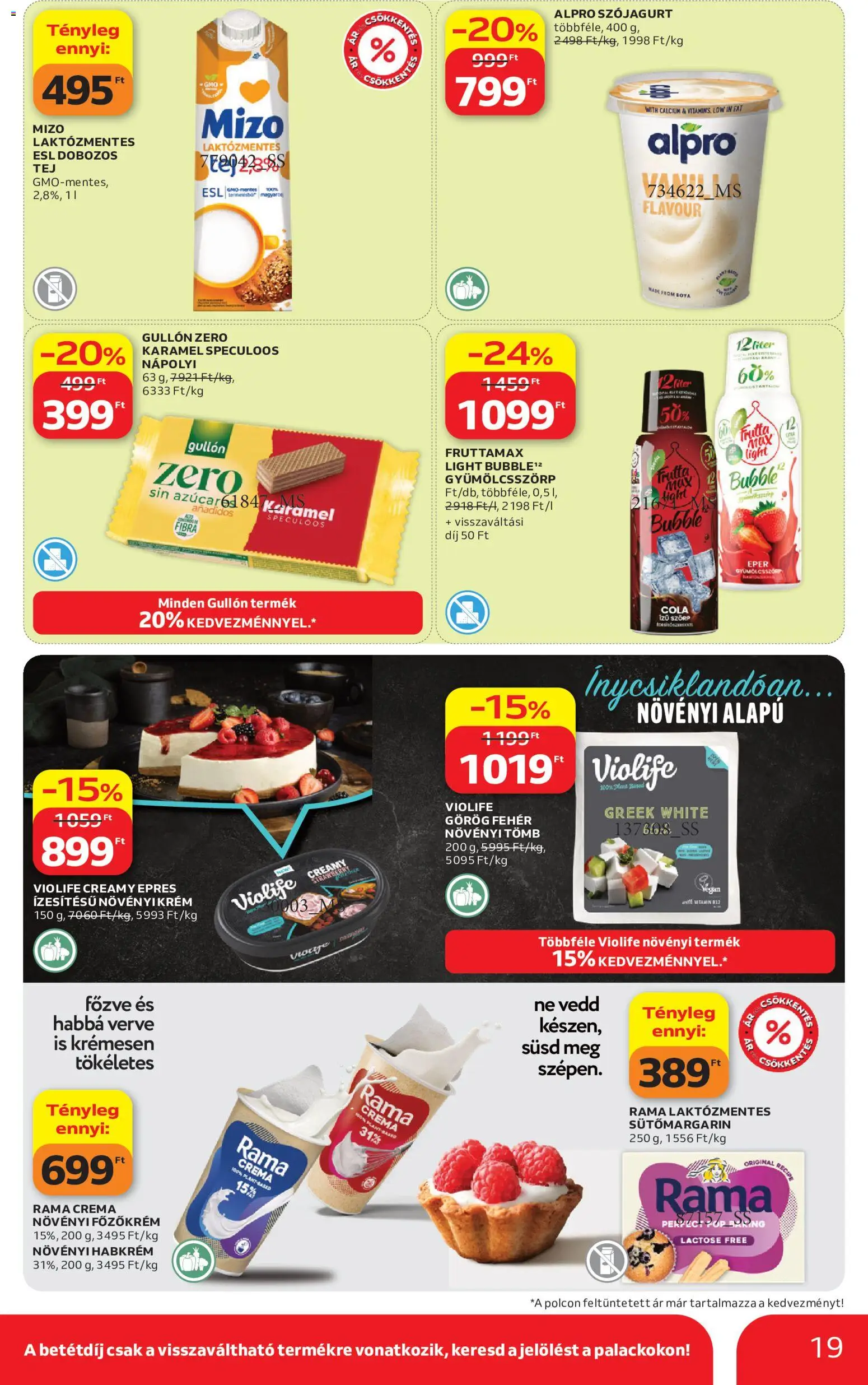 Auchan akciós ujság - amely érvényes a következő dátumtól: 2026.09.03. | Oldal: 19