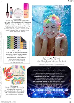 dm drogerie markt Active Beauty Family 06/2026 ab 01.06.2026 gültig | Seite: 9 | Produkte: Wasser, Decke, Bad