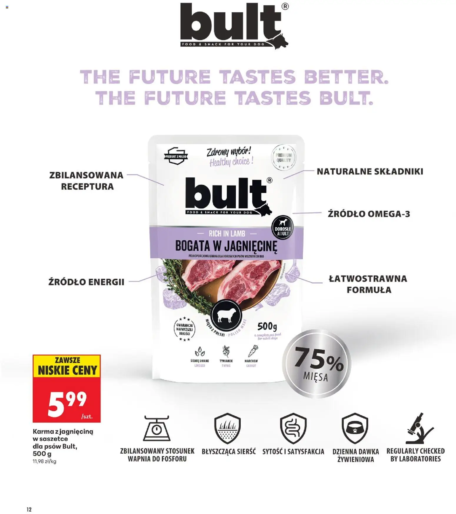 Biedronka gazetka - Blisko pupila od 21.05.2026 | Strona: 12 | Produkty: Tymianek, Mięso, Jagnięcina, Siemie lniane