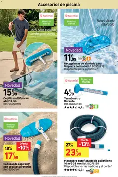 Vista previa Leroy Merlin catálogo válido desde el 24.03.2026 | Página: 68 | Productos: Cepillo, Manguera, Termómetro, Aspirador