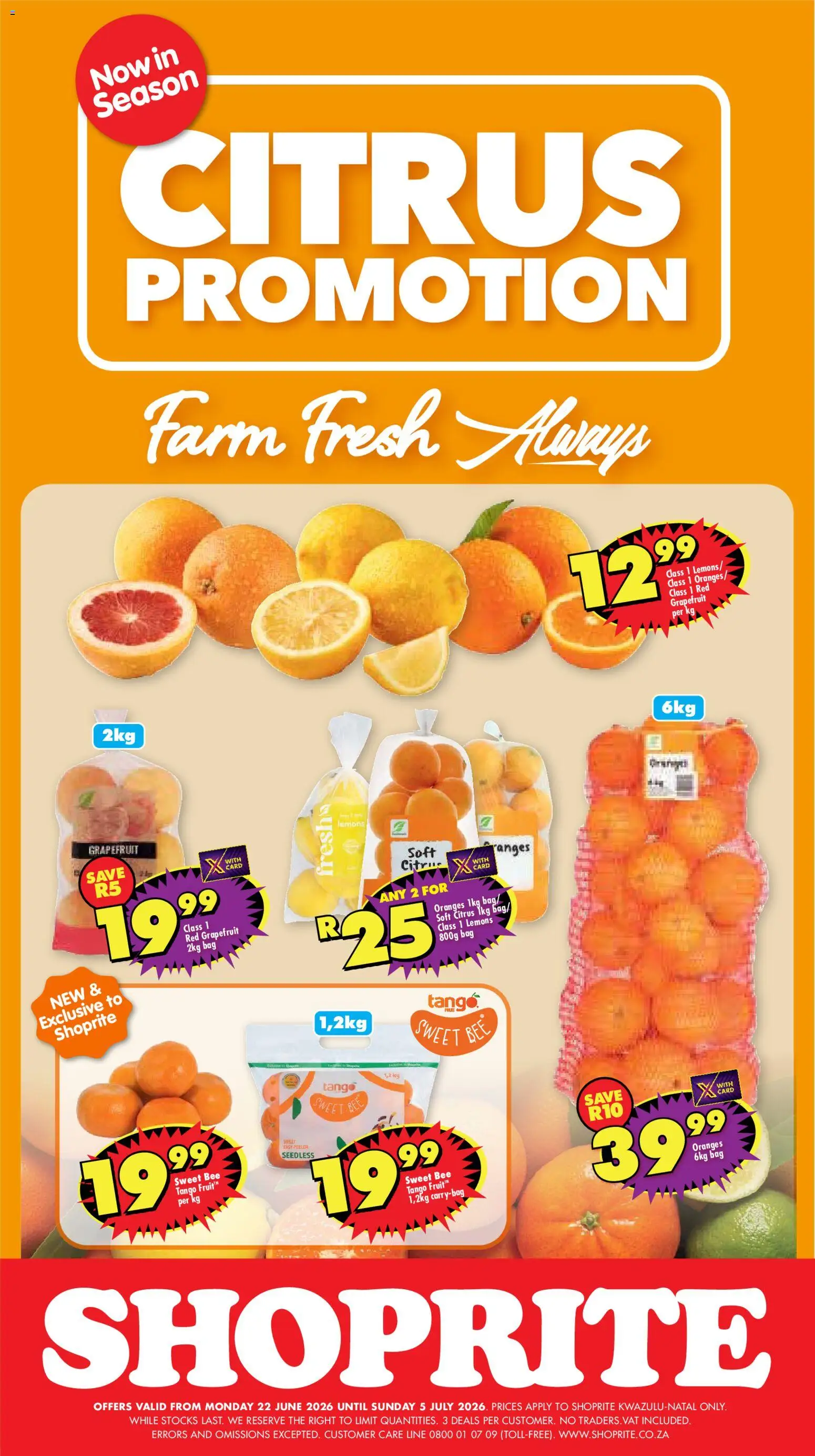 New Shoprite catalogue – valid from 22/06/2026 | Page: 1