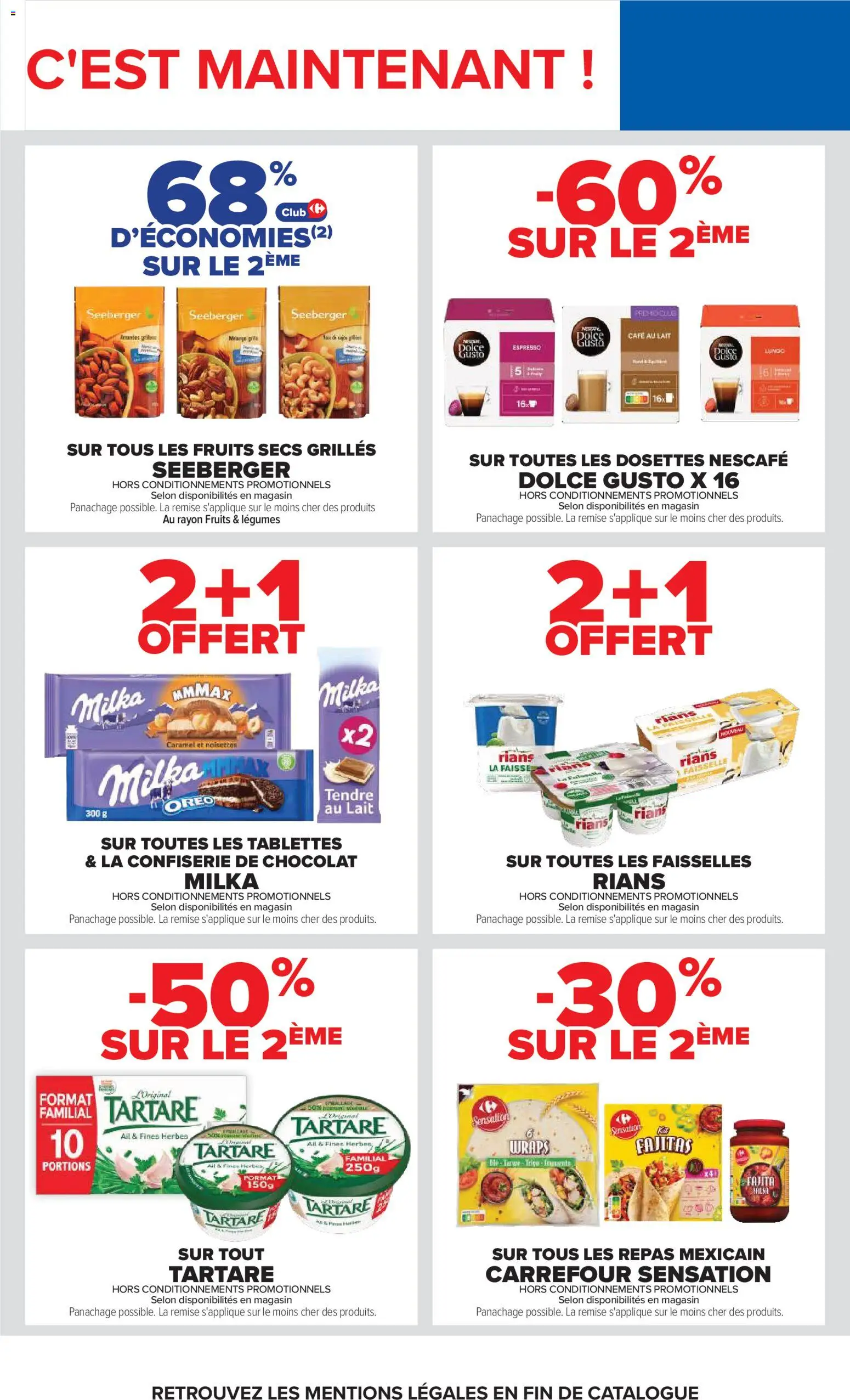 {H1} | Page: 45 | Produits: Dolce Gusto, Lait, Café, Fruits secs