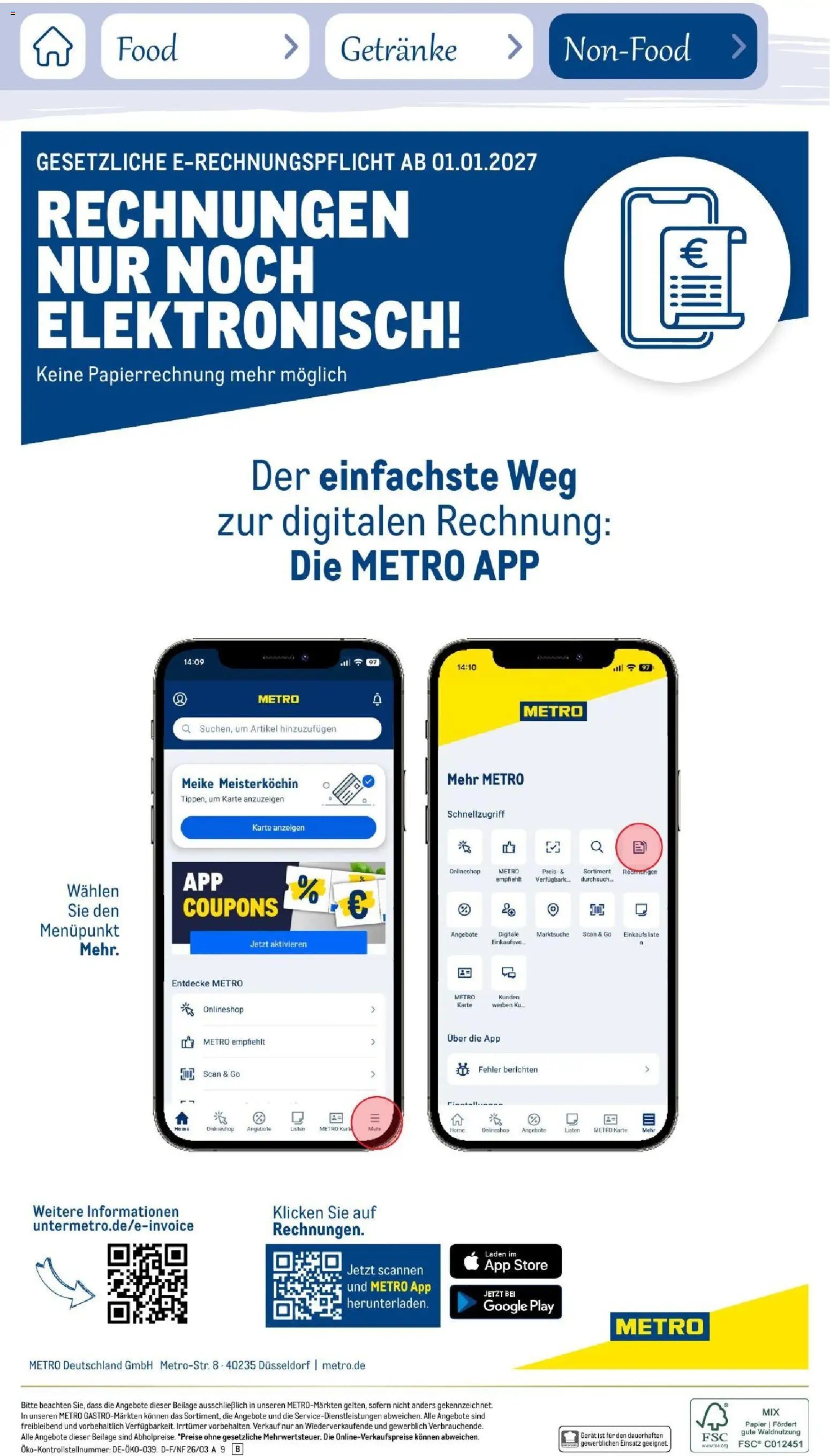 Metro Saisonkatalog Festtage voller Genuss – gültig ab 01.11.2026 | Seite: 111