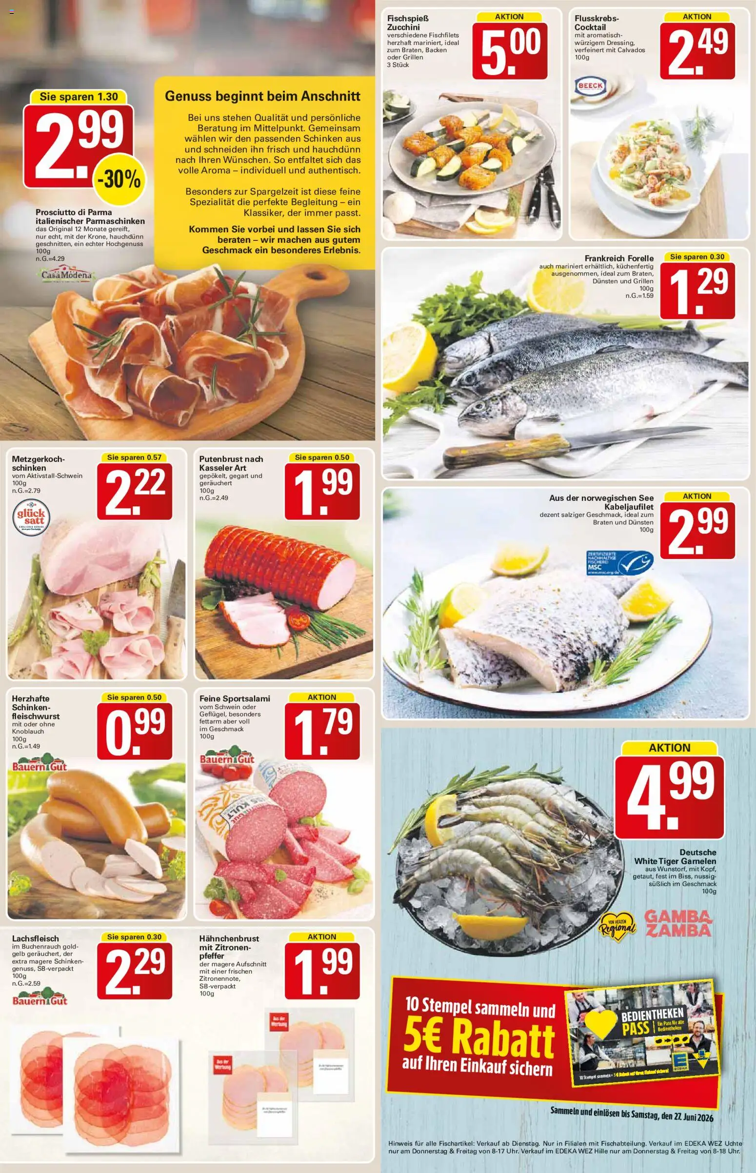 WEZ Prospekt 	 – gültig ab 18.05.2026 | Seite: 7 | Produkte: Eiscreme, Creme, Fisch, Dill