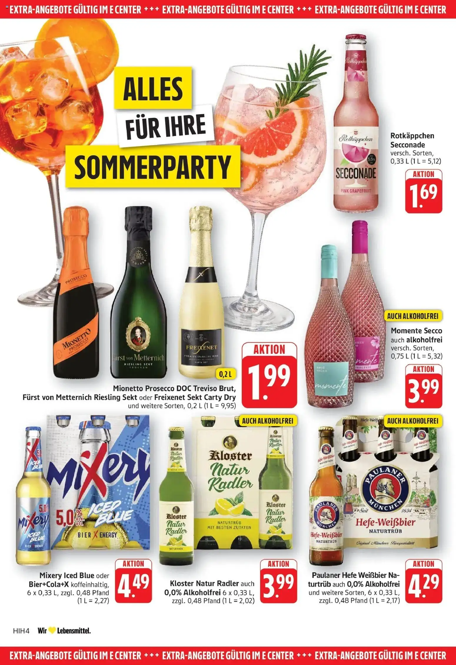 Edeka Prospekt Göppingen – gültig ab 27.07.2026 | Seite: 24 | Produkte: Furst von metternich, Energy, Weißbier, Prosecco