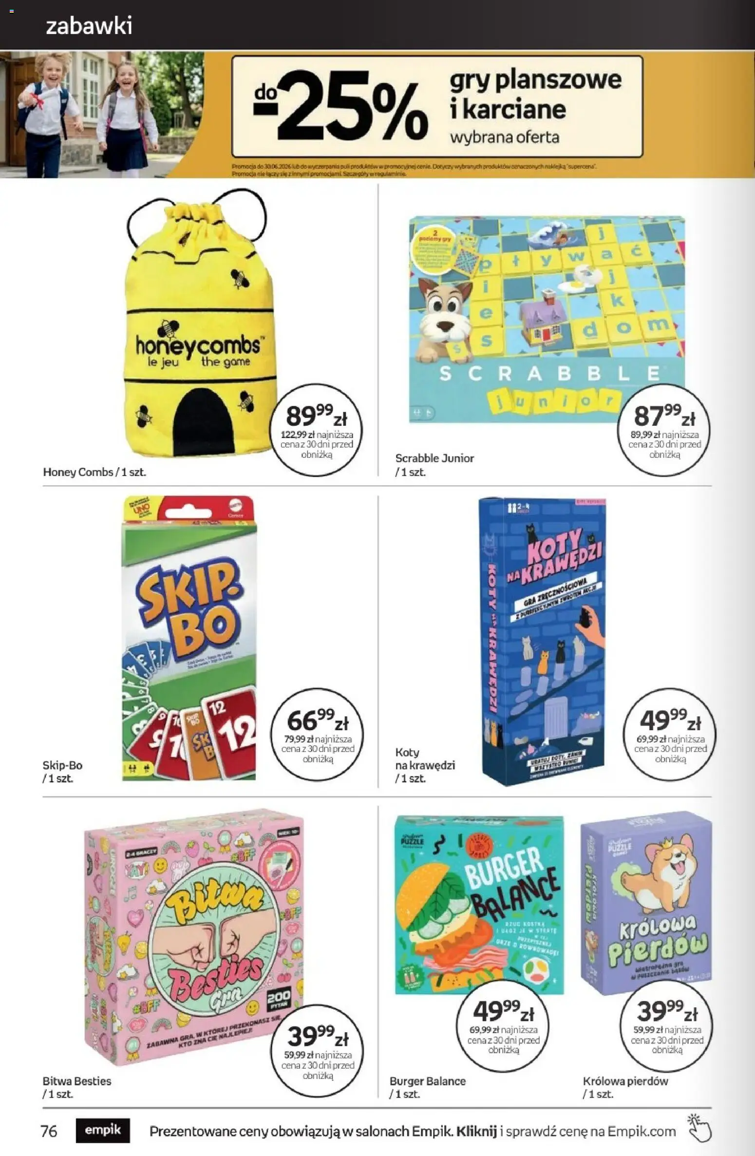 Empik promocje od 17.06.2026 | Strona: 76 | Produkty: Gra, Gry