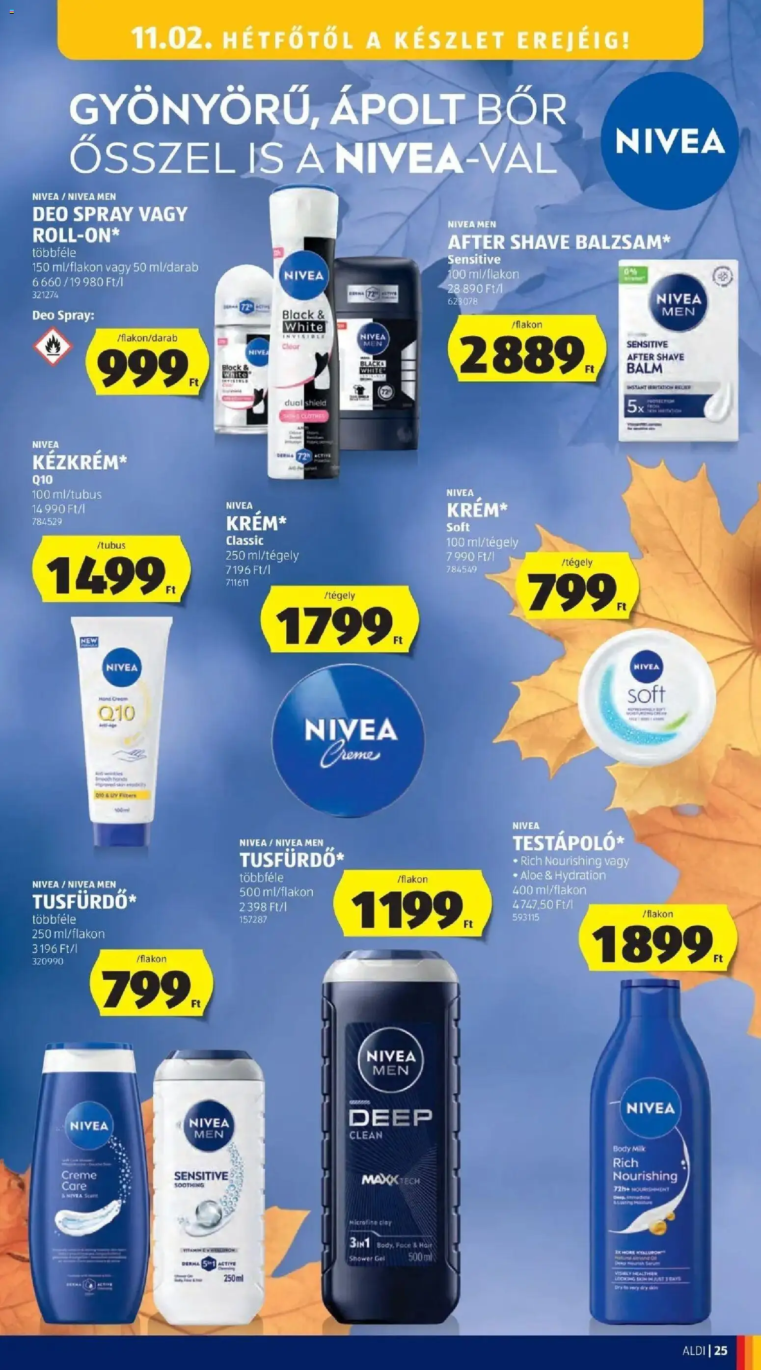 Aldi aktuális akciós újság - 2026.10.24. -tól/töl > akció, lapozható szórólap 🛍️ | Oldal: 25