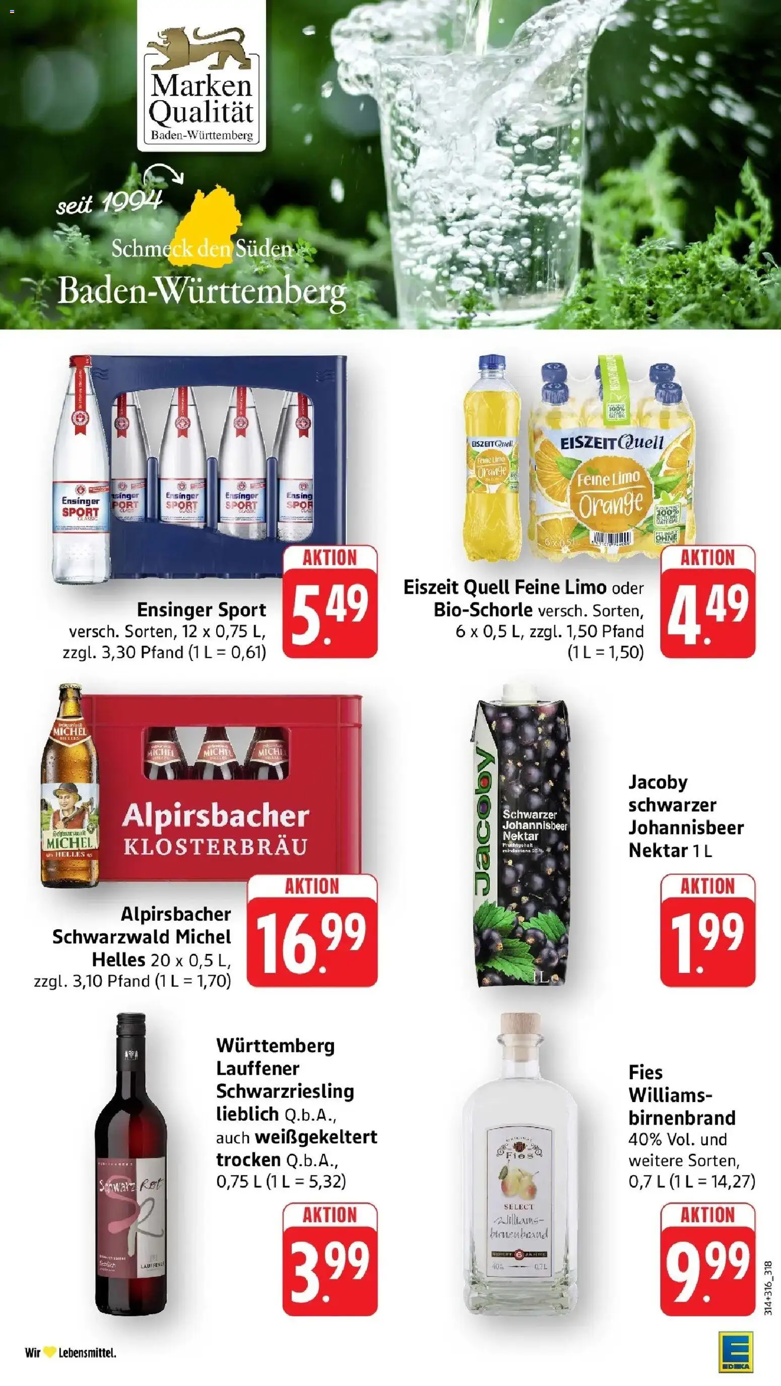 Edeka Prospekt Vaihingen-Kleinglattbach (ab 19.10.2026) » Angebote Online | Seite: 42
