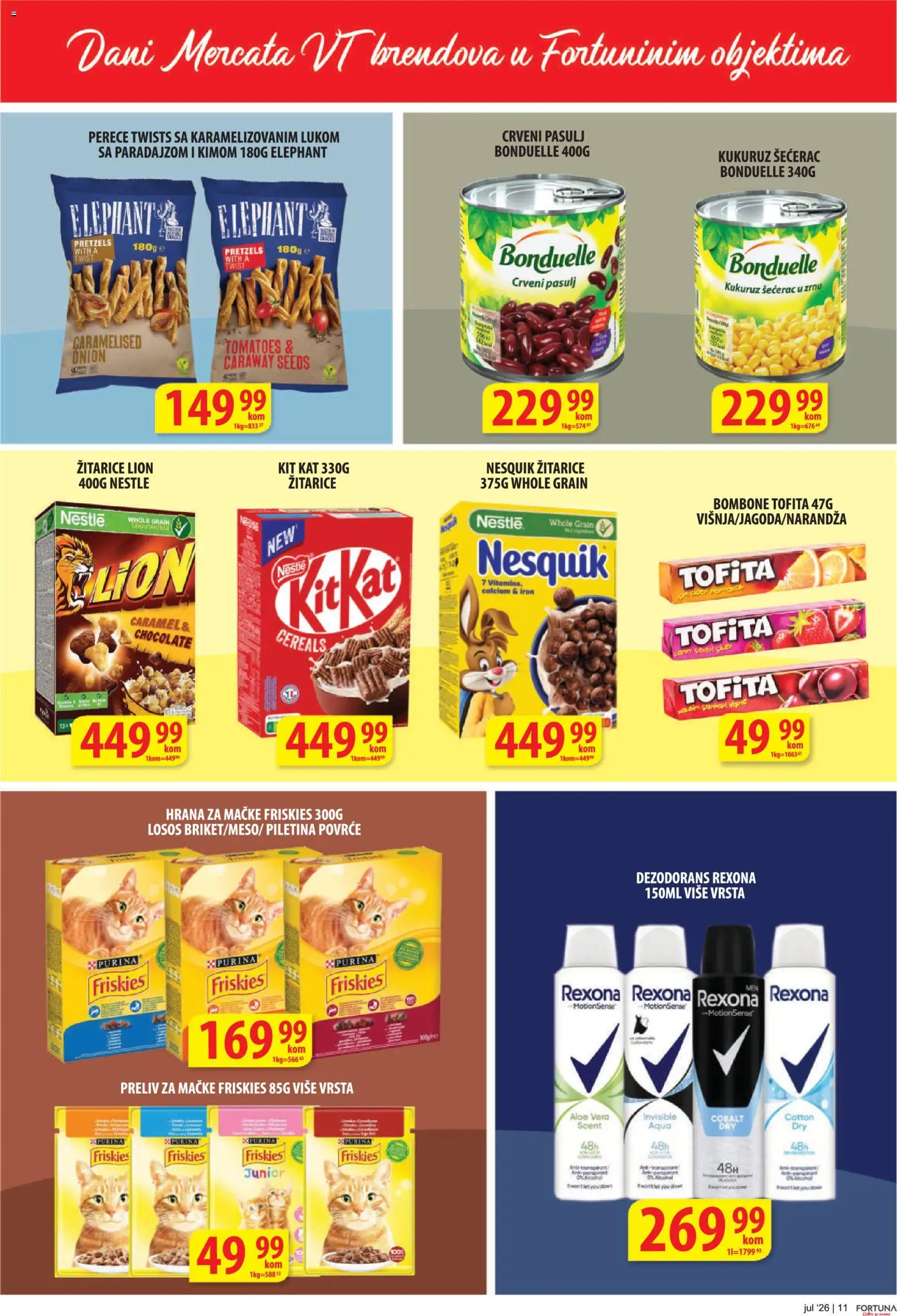 Fortuna Market katalog - važi od 08.07.2026 | Strana: 11