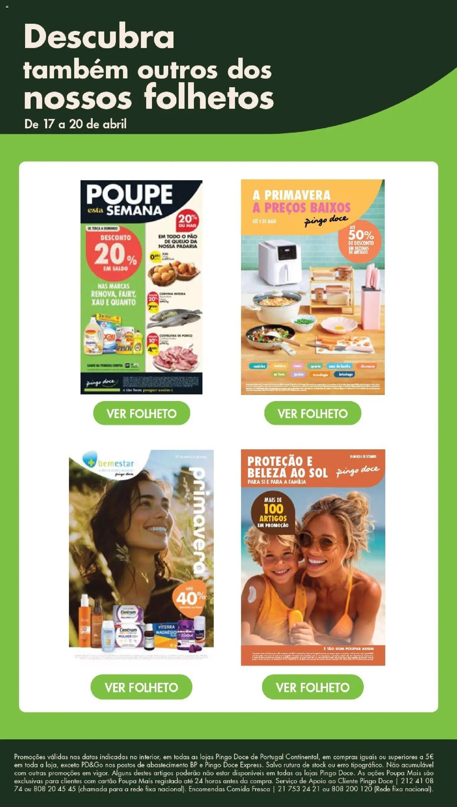 Pingo Doce Poupe este Fim de Semana │ válido de 17.04.2026 | Página: 14 | Produtos: Pão de queijo, Casa de banho, Queijo, Pão