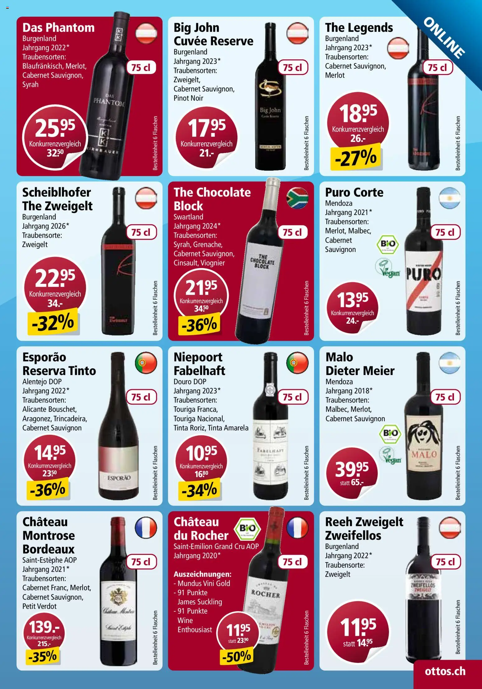 Otto's aktionen Online – gültig ab 10.10.2026 | Seite: 11 | Produkte: Merlot
