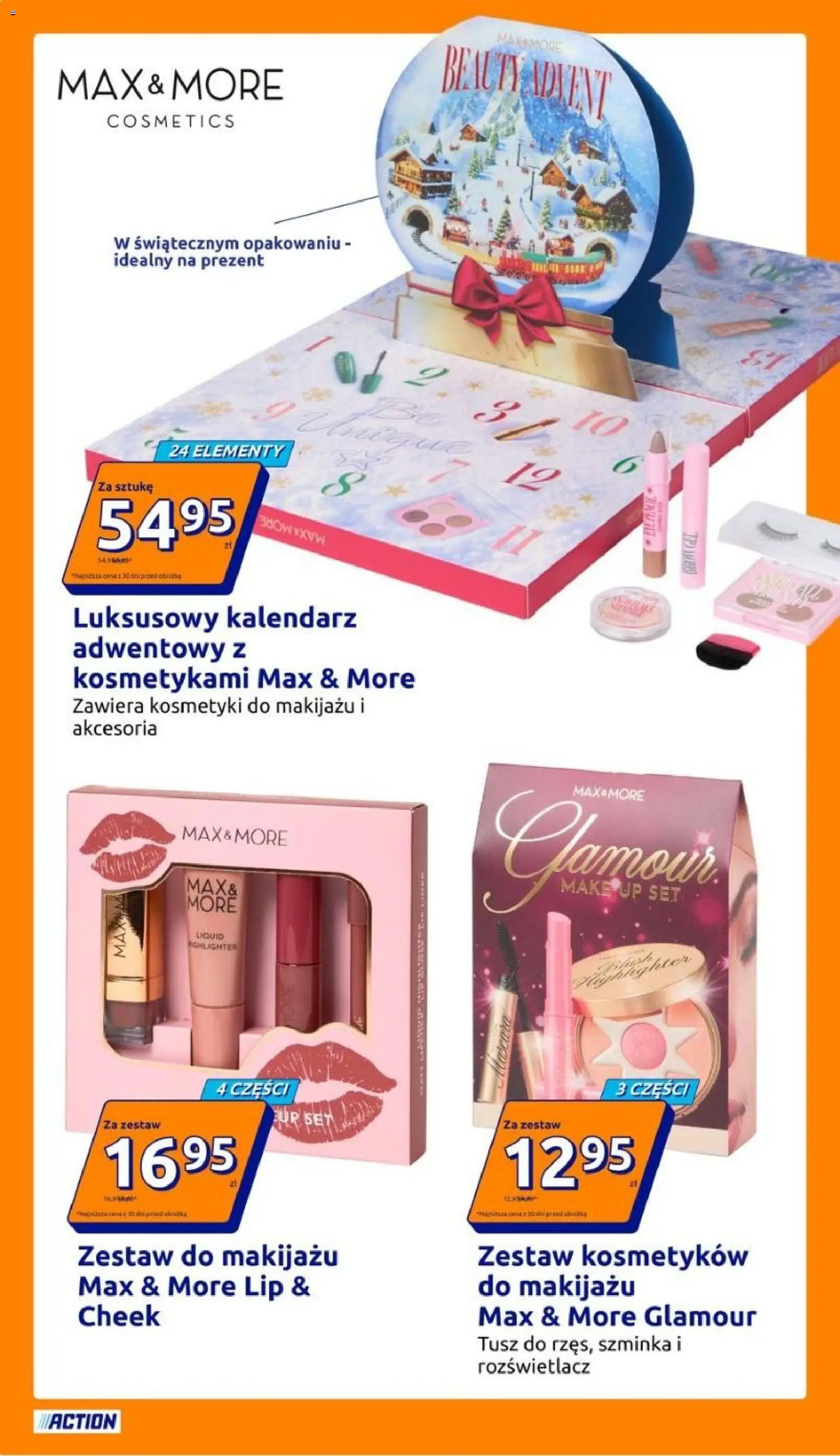 Action gazetka od 21.10.2026 | Strona: 22 | Produkty: Zestaw kosmetyków, Kosmetyki, Kosmetyki do makijażu, Rozświetlacz