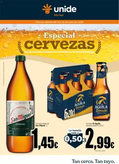 Vista previa Unide - Especial cervezas válido desde el 09/07/2026