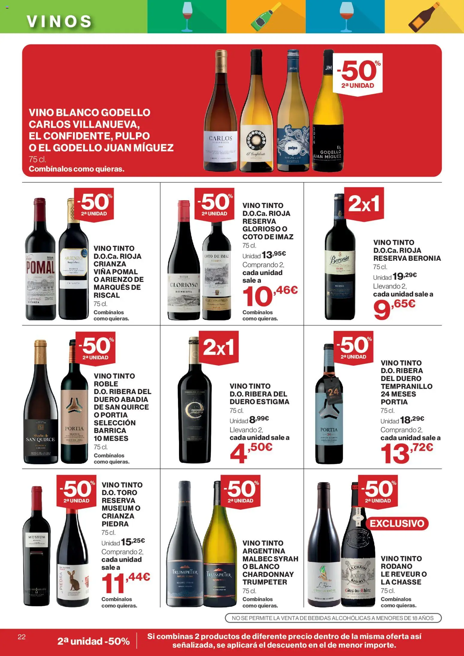 Supercor folleto │ válido desde el 16/07/2026 | Página: 22 | Productos: Vino