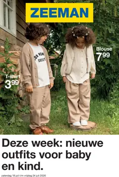 Zeeman folder - Voorbeeld van een folder van Zeeman, geldig van 18-07-2026