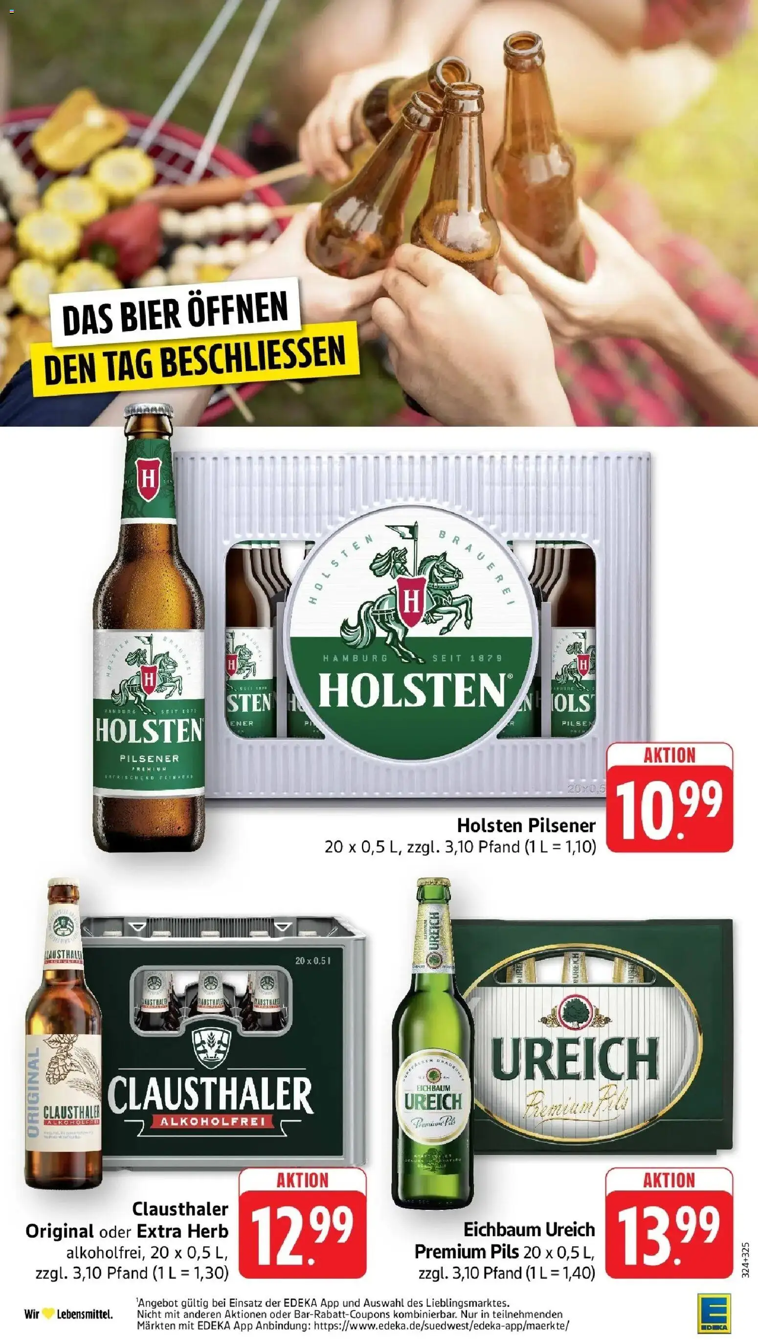 Edeka prospekt Ludwigshafen	 – gültig ab 27.04.2026 | Seite: 35 | Produkte: Bier, Pils, Holsten