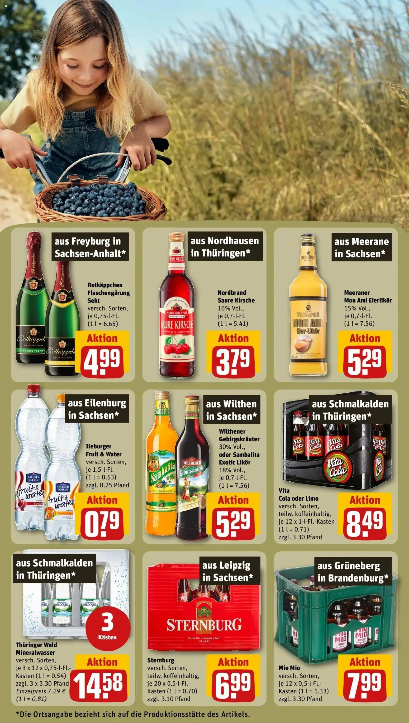 REWE Prospekt ab 24.08.2026 zum Blättern » Angebote | Seite: 25 | Produkte: Cola, Wilthener, Sekt, Mineralwasser