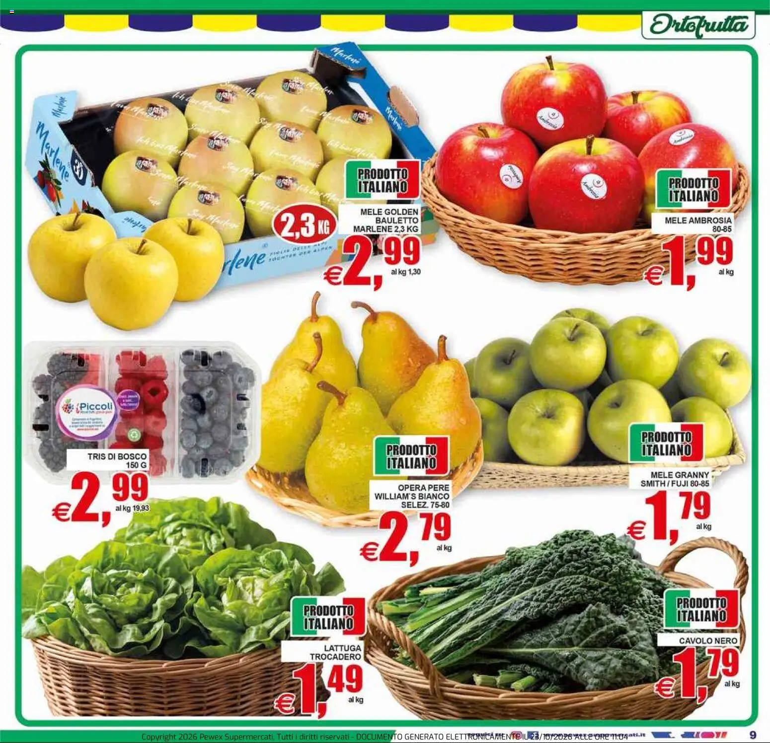 Volantino Pewex del 23/10/2026 | Pagina: 9
