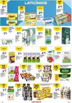 Pré-visualização Continente folheto Açores válido de 01/10/2026 | Página: 12 | Produtos: Banana, Iogurte, Lima, Proteina