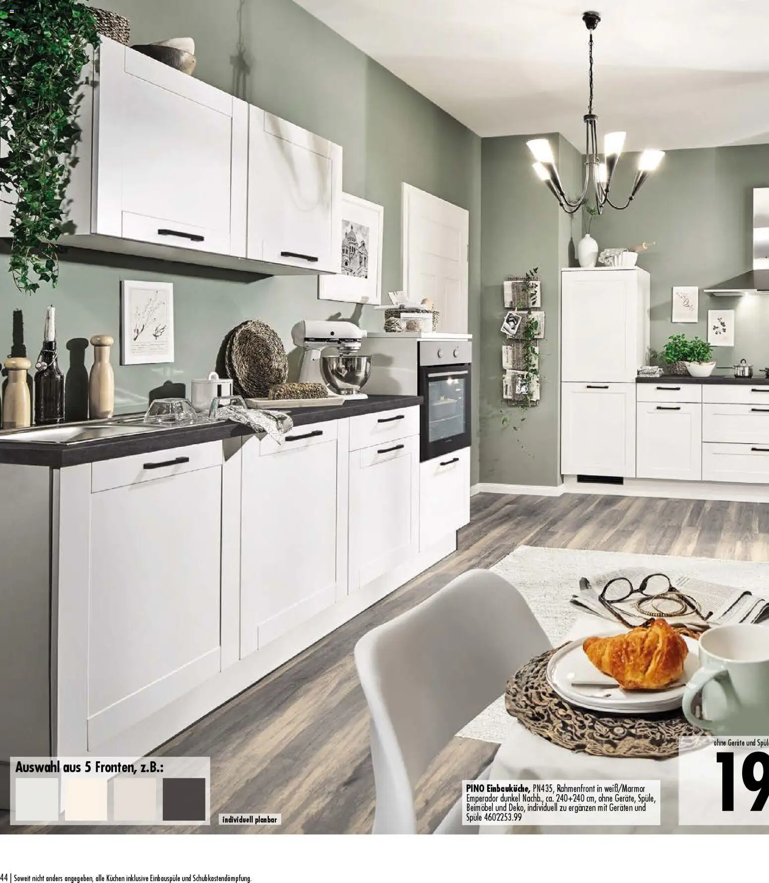 SB Möbel Boss Küchenkatalog 2026 – gültig ab 09.04.2026 | Seite: 44 | Produkte: Kuchen