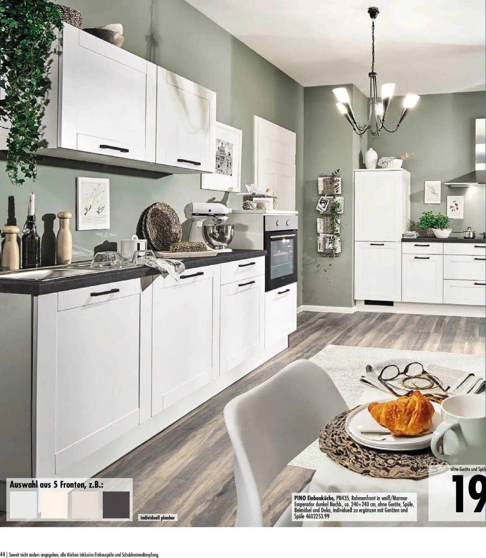 SB Möbel Boss Küchenkatalog 2026 – gültig ab 09.04.2026 | Seite: 44 | Produkte: Kuchen