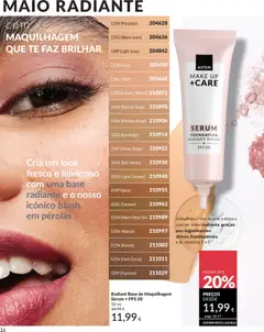 Pré-visualização Radiant Base de Maquilhagem Sérum + FPS 30, Radiant Base de Maquilhagem Sérum + FPS 30, 30 ml válido de 01.05.2026 | Página: 16