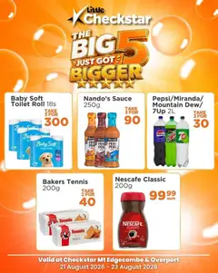 Check Star specials catalogue – valid from 21/08/2026