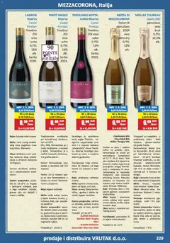 Vrutak - Katalog - Pregled kataloga iz trgovine Vrutak, vrijedi od 01.11.2025 | Stranica: 229 | Proizvodi: Miris, Vino, Džem, Kruška
