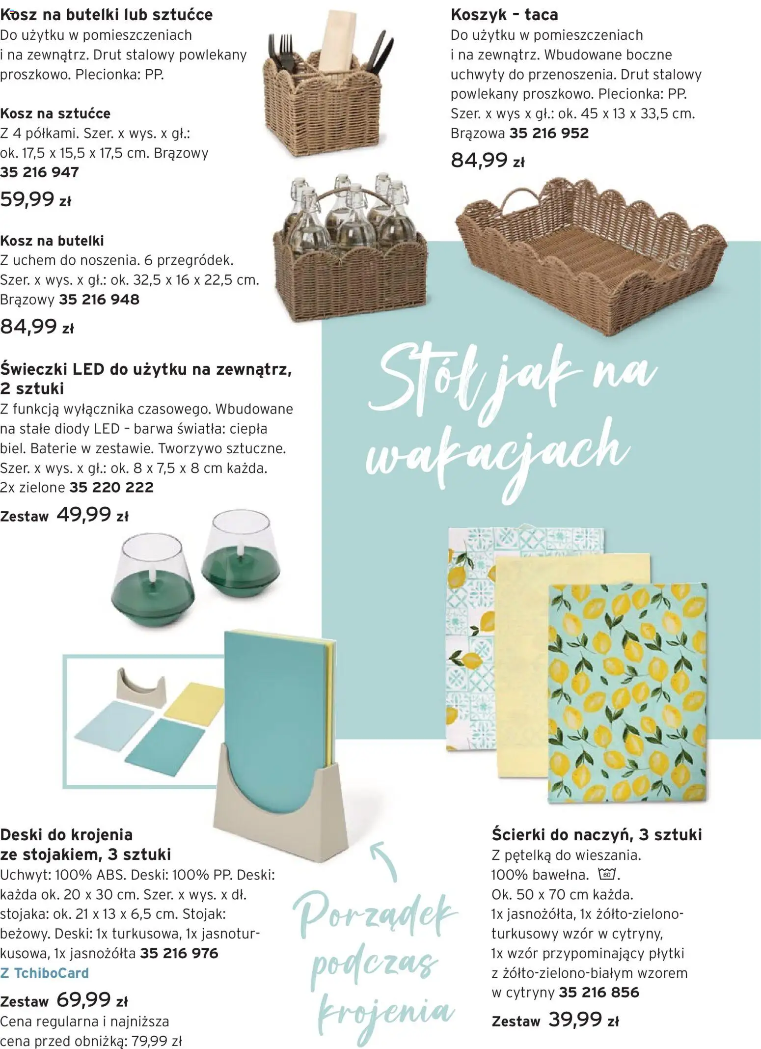 Tchibo promocje od 02.06.2026 | Strona: 4 | Produkty: Baterie, Cytryny, Stół, Kosz