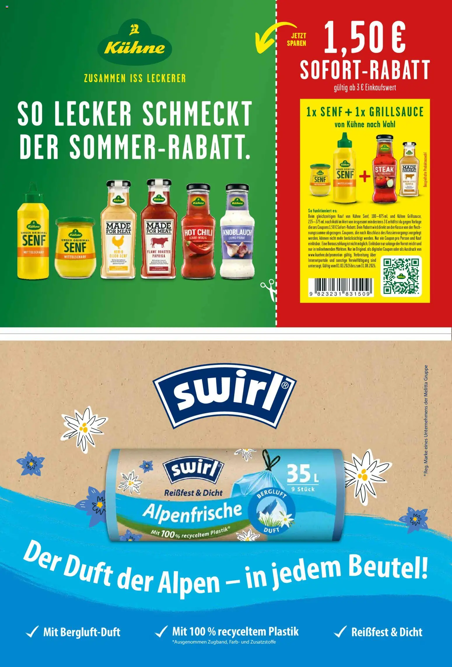 Famila Nordwest myTime August 2026 – gültig ab 01.08.2026 | Seite: 52 | Produkte: Melitta, Duft, Paprika, Chili
